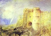 J.M.W. Turner Carisbrook Castle Isle of Wight oil painting on canvas